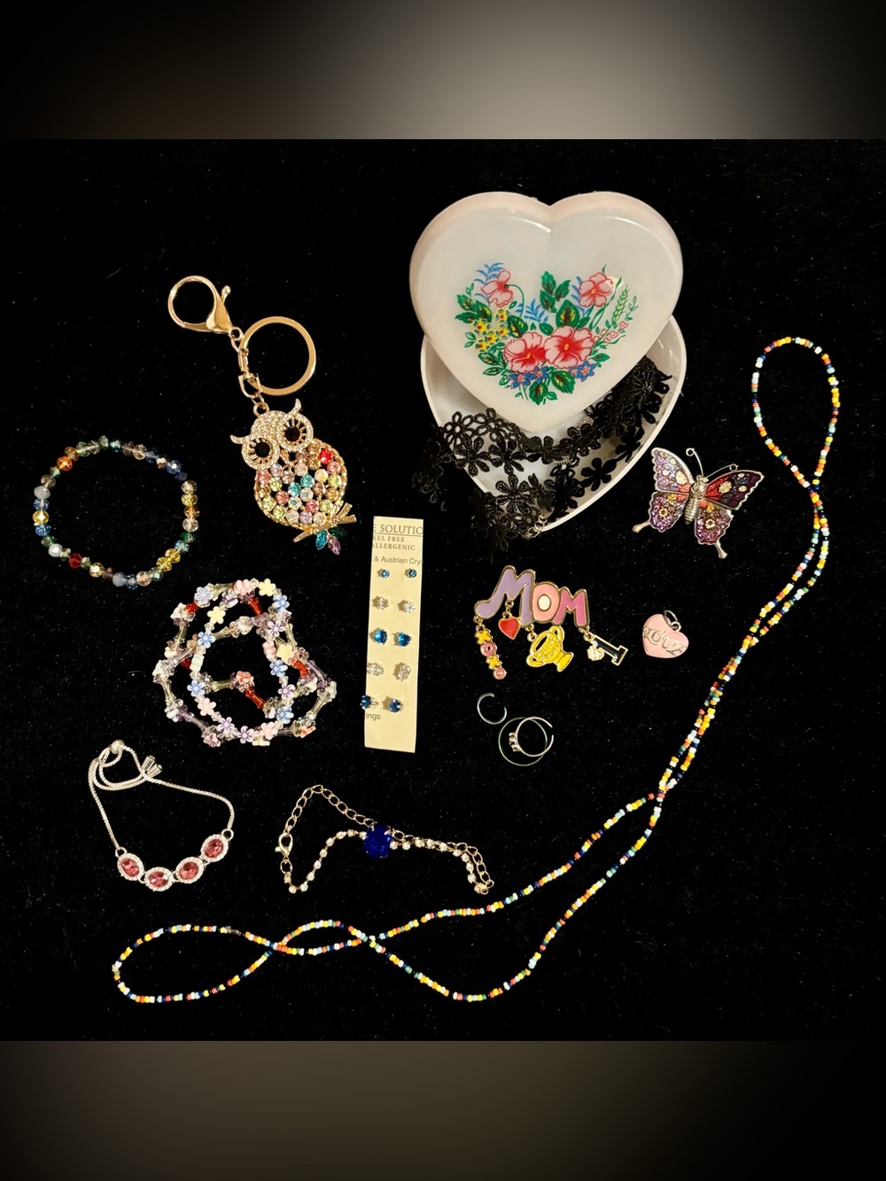 Cute and Colorful Jewelry Lot